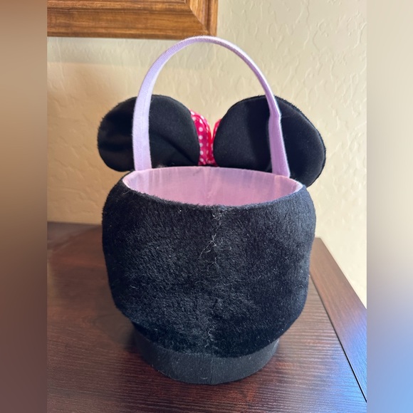 Minnie Mouse Disney Plush Trick or Treat Bucket - Picture 5 of 5